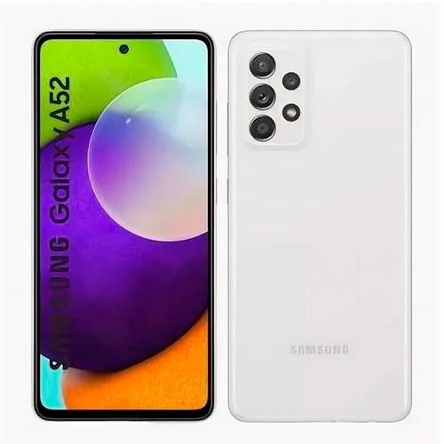Телефон Samsung A525F/DS Galaxy A52 128Gb Ram 8Gb White фото 