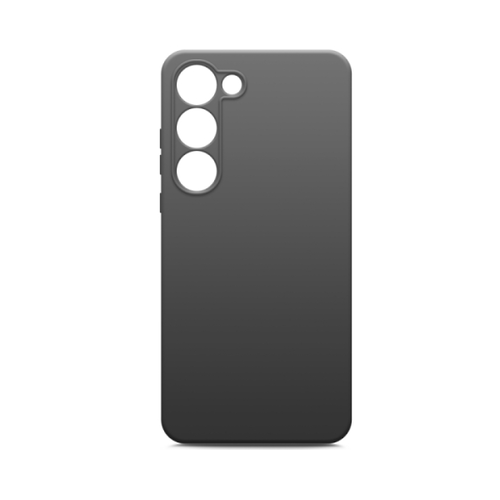 Накладка силиконовая BoraSCO Samsung Galaxy S25 Black фото 