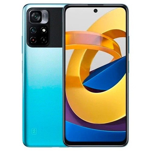 Телефон Poco M4 Pro 64Gb Ram 4Gb 5G Cool Blue фото 