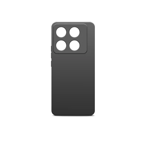 Накладка силиконовая BoraSCO Silicone Case Infinix note 40 Pro Black фото 